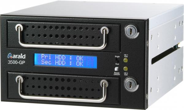 SATA HDD ハードウェアRAID - ARAID3500 ARAID 3500GP RAIDBOX